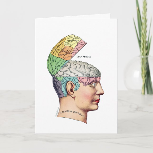 Tarjeta de cumpleaños de mente abierta (Anverso)