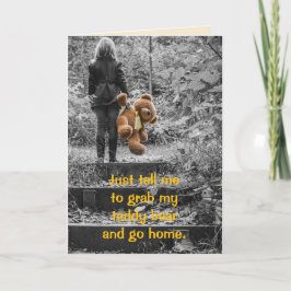 TARJETA DE CUMPLEAÑOS DE MI OSO DE MADERA