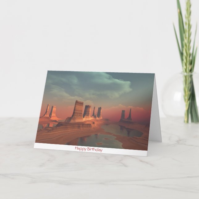 TARJETA DE CUMPLEAÑOS DE MIRAGE (Anverso)