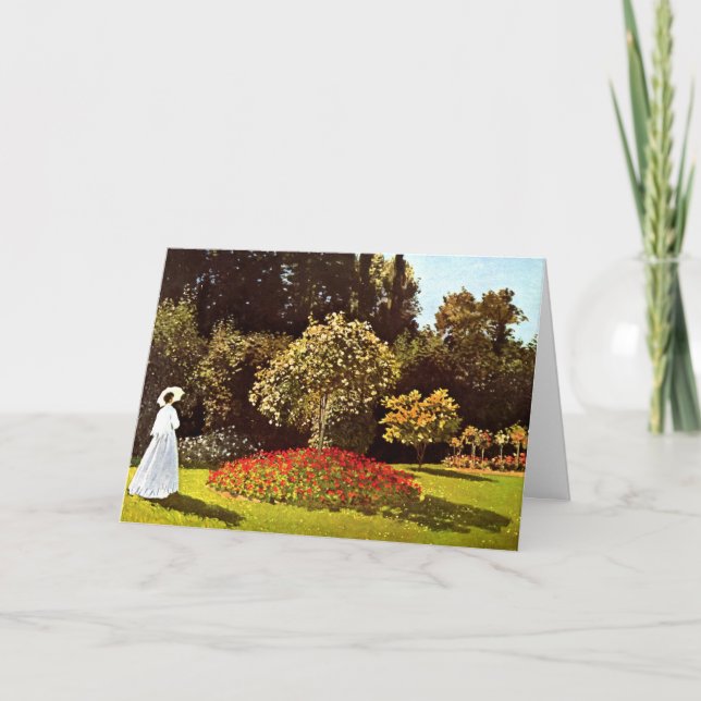 Tarjeta de cumpleaños de Monet (Anverso)