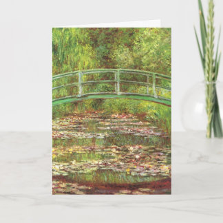 Tarjeta de cumpleaños de Monet