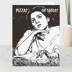 TARJETA DE CUMPLEAÑOS DE MUJER DE VINTAJE DIVERTID