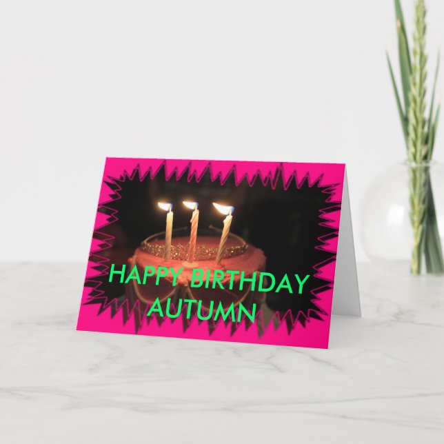 TARJETA DE CUMPLEAÑOS DE NACIMIENTO (Anverso)