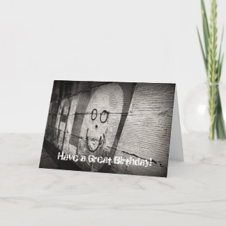 Tarjeta de cumpleaños de niño adolescente