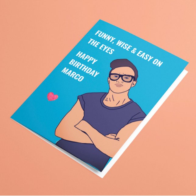Tarjeta de cumpleaños de novio gay (Subido por el creador)