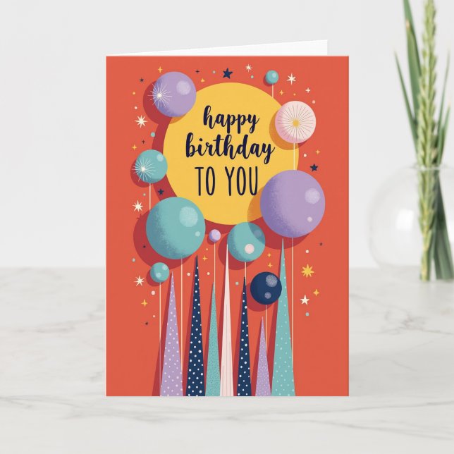 Tarjeta de cumpleaños de Orbe Alegre (Anverso)
