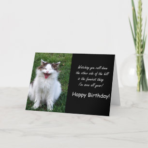 Tarjeta de cumpleaños de Over the Hill