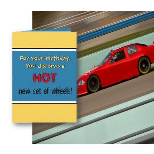 Tarjeta de cumpleaños de Over the Hill Laughs