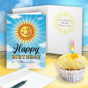 Tarjeta de cumpleaños de padre en derecho
