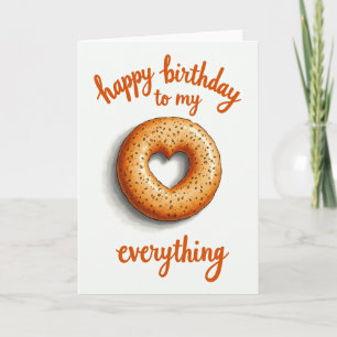 Tarjeta de cumpleaños de pan Dulce Corazón