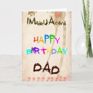 Tarjeta de cumpleaños de papá