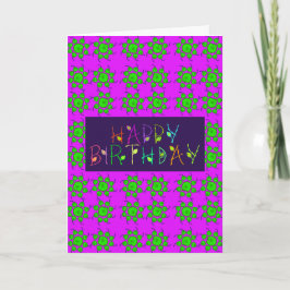 TARJETA DE CUMPLEAÑOS DE PAPAS VERDES