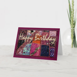 Tarjeta de cumpleaños de parchada