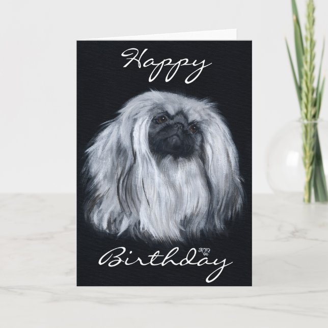 Tarjeta de cumpleaños de Pekín (Anverso)