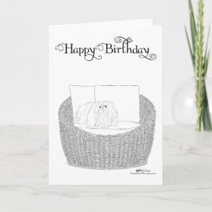 Tarjeta de cumpleaños de Pekín