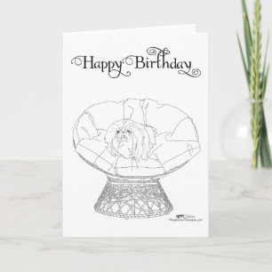 Tarjeta de cumpleaños de Pekín