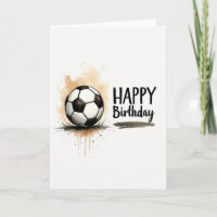 Tarjeta de cumpleaños de pelota de juego divertida