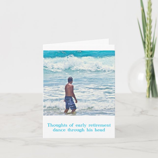 TARJETA DE CUMPLEAÑOS DE personalizable/ BECA DE C (Anverso)