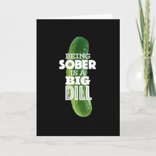 Tarjeta de cumpleaños de personalizable Big Dill S
