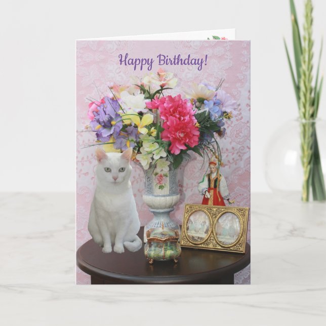 Tarjeta de cumpleaños de personalizable para parie (Anverso)