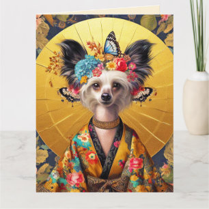 Tarjeta de cumpleaños de personalizable - Perro co
