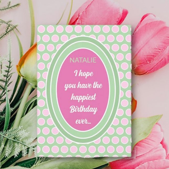 Tarjeta de cumpleaños de Personalizado especial (Subido por el creador)