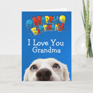 Tarjeta de cumpleaños de personalizado para su abu