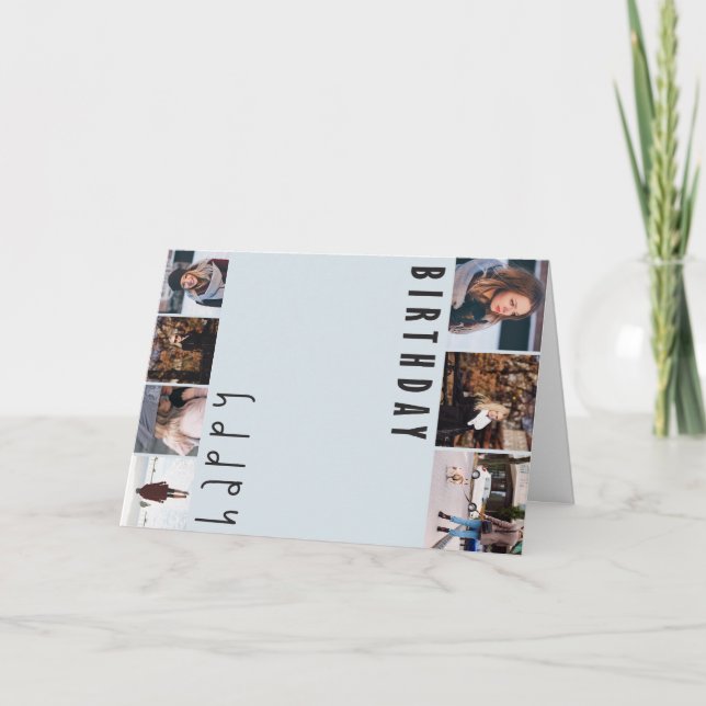 Tarjeta de cumpleaños de plantilla de personalizab (Anverso)