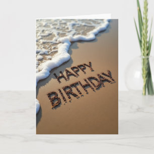Tarjeta de cumpleaños de Playa Dorada