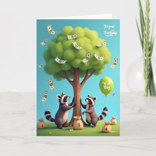 Tarjeta de cumpleaños de prosperidad
