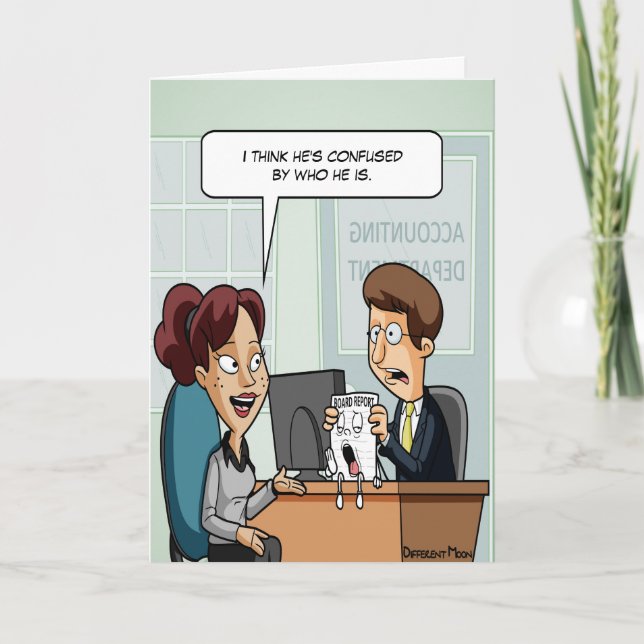 Tarjeta de cumpleaños de Pun del Consejo de Admini (Anverso)