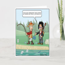 Tarjeta de cumpleaños de Punny Streaming Music