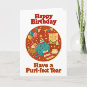 Tarjeta de cumpleaños de punto: que tengas un año 