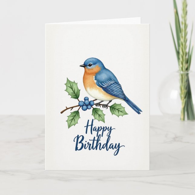 Tarjeta de cumpleaños de rama artística (Anverso)