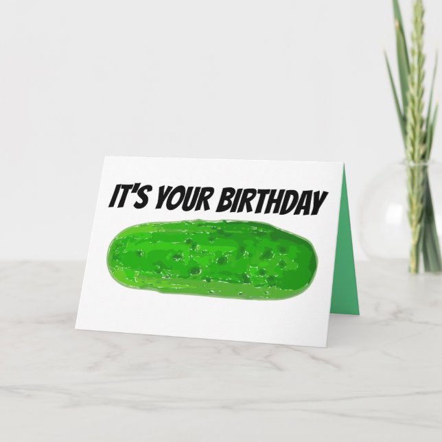 TARJETA DE CUMPLEAÑOS DE RECOGIDA, TARJETA GRANDE  (Anverso)