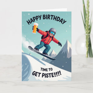 Tarjeta de cumpleaños de Red Rider