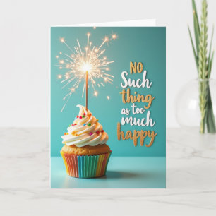 Tarjeta de cumpleaños de regalo colorido