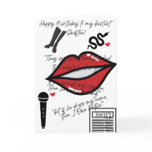 Tarjeta de cumpleaños de reputación