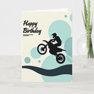 Tarjeta de cumpleaños de salto de aventura