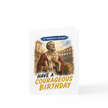 Tarjeta de cumpleaños de San Ignacio de Antioquía