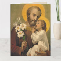Tarjeta de cumpleaños de San José para el amigo