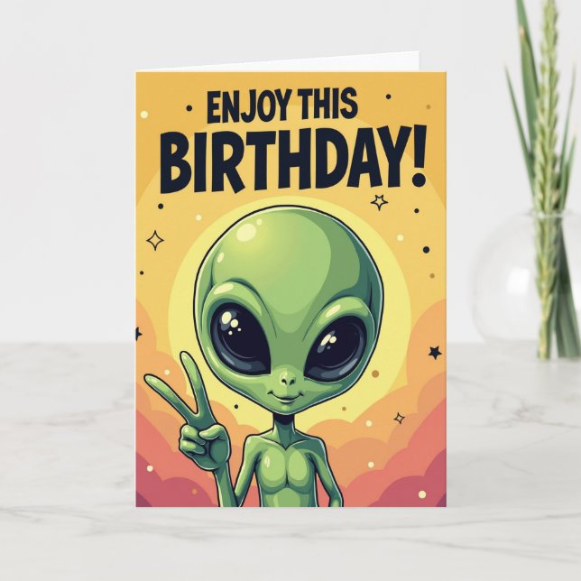 Tarjeta de cumpleaños de Ser Estelar (Anverso)