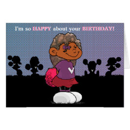 Tarjeta de cumpleaños de Sleevez corto