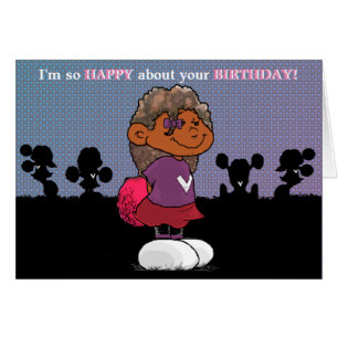 Tarjeta de cumpleaños de Sleevez corto