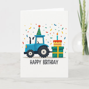Tarjeta de cumpleaños de Sweet Truck