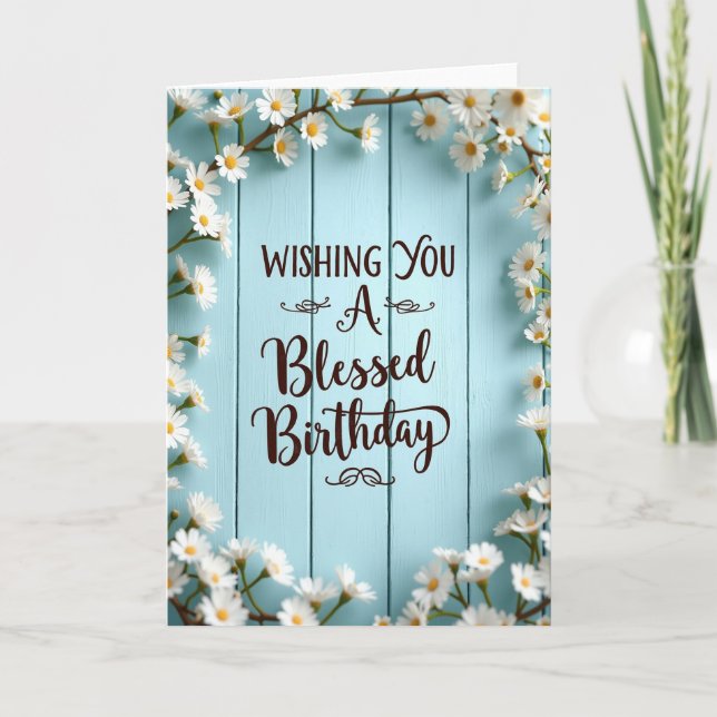 Tarjeta de cumpleaños de tabla de pastel (Anverso)