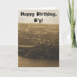 Tarjeta de cumpleaños de Terranova
