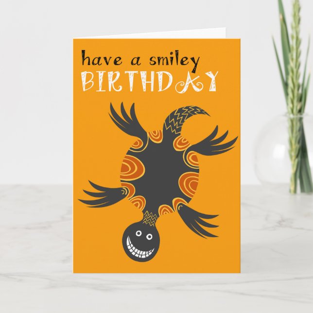 tarjeta de cumpleaños de tortoise (Anverso)