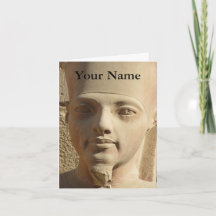 Tarjeta de cumpleaños de Tutankhamun