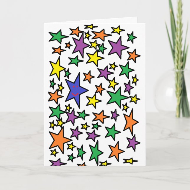 Tarjeta de cumpleaños de uno en millón (Anverso)